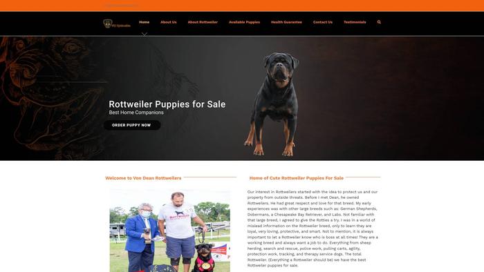 Vdrottweilers.com - Rottweiler Puppy Scam Review