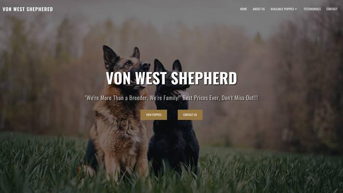 Vonwestshepherds.com - Germanshepherd Puppy Scam Review