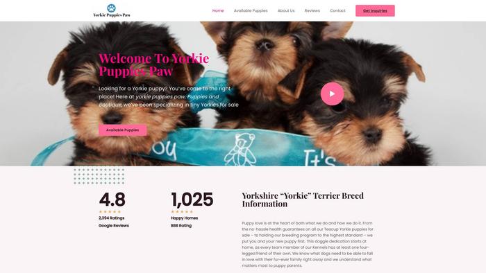 Yorkiepuppiespaw.com - Yorkshire Terrier Puppy Scam Review