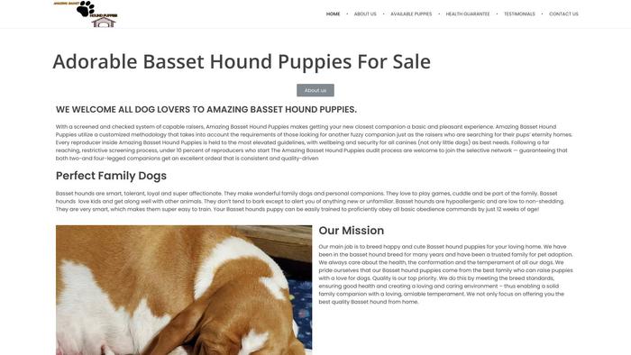 Amazingbassethoundpuppies.com - Bassethound Puppy Scam Review