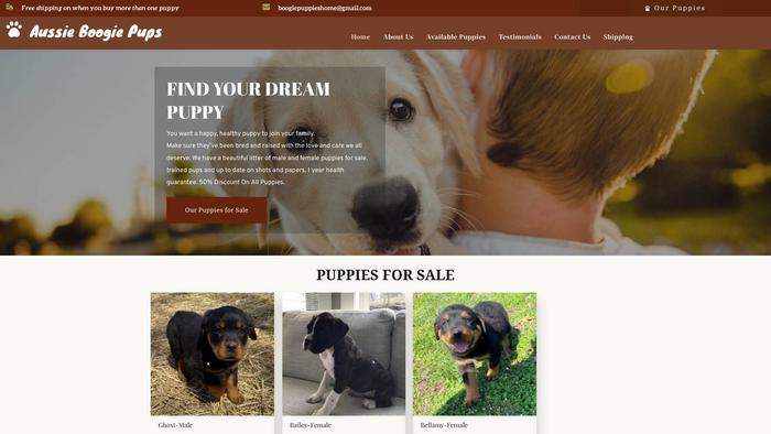 Aussieboogiepups.com - Australian Shepherd Puppy Scam Review