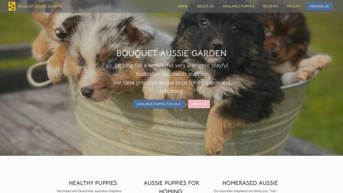 Bouquetaussiegarden.com - Australian Shepherd Puppy Scam Review