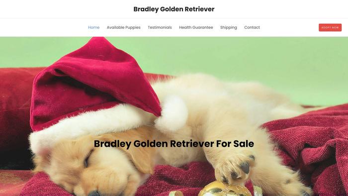 Bradleygoldenretriever.com - Golden Retriever Puppy Scam Review