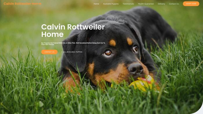 Calvinrottweilerhome.com - Rottweiler Puppy Scam Review