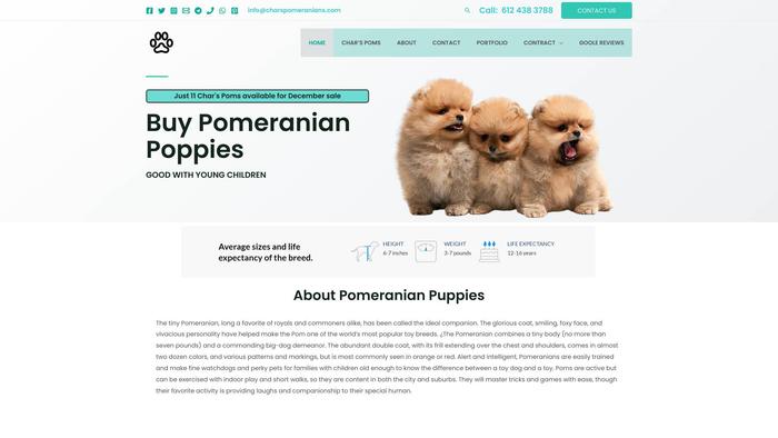 Charspomeranians.com - Pomeranian Puppy Scam Review