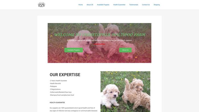 Christophermaltipoo.com - Maltipoo Puppy Scam Review