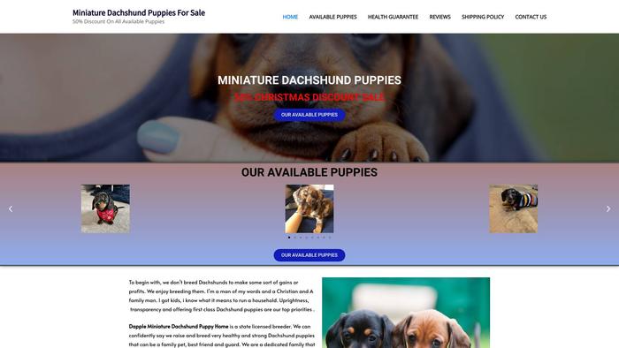 Dappleminiaturedachshunds.com - Dachshund Puppy Scam Review