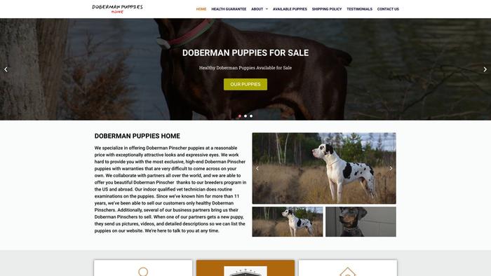 Dobermanftgreatdanepuppieshome.com - Doberman Pinscher Puppy Scam Review