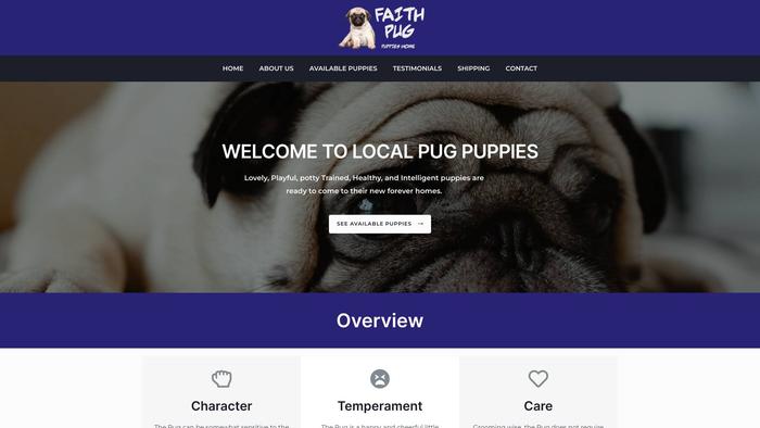 Faithpugpuppieshome.com - Pug Puppy Scam Review