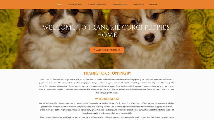 Frankiecorgihome.com - Corgi Puppy Scam Review