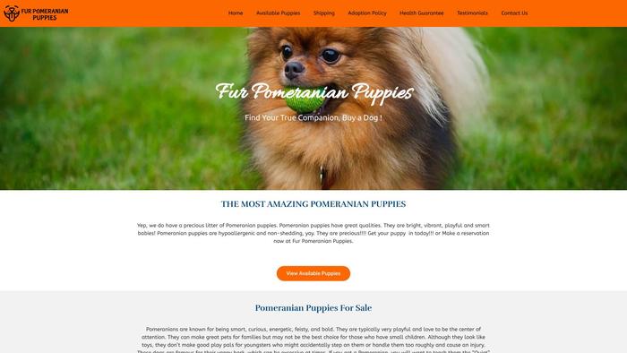 Furpomeranianpuppies.com - Pomeranian Puppy Scam Review