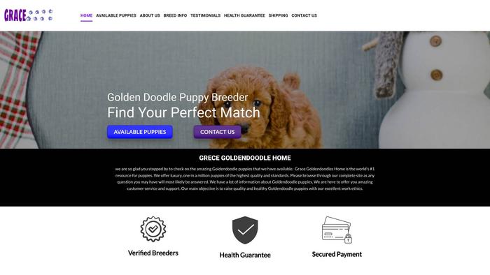 Gracegoldendoodlepuppies.info - Golden Doodle Puppy Scam Review