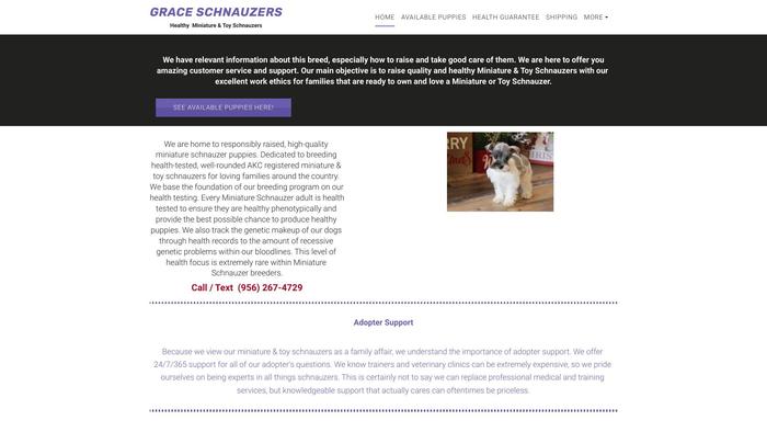 Graceschnauzers.online - Schnauzer Puppy Scam Review