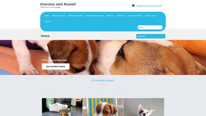 Graciousjackrussells.dog - Jack Russell Terrier Puppy Scam Review