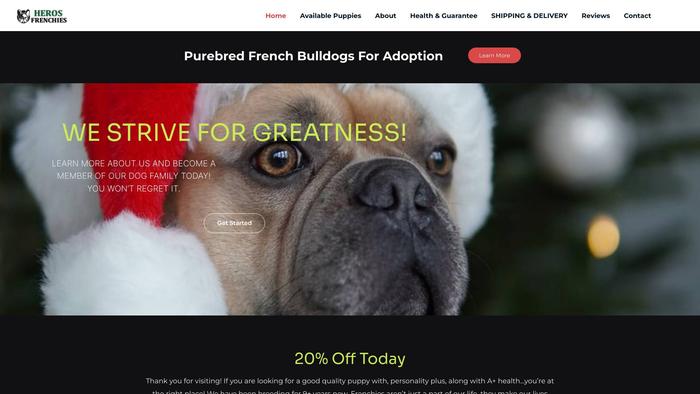 Herosfrenchies.com - French Bulldog Puppy Scam Review