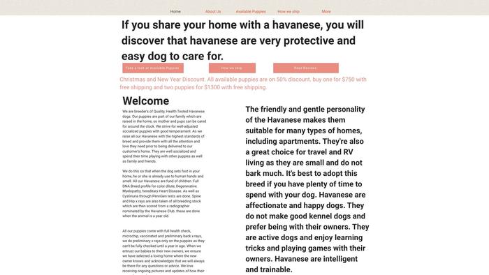 Integrityhavanesehome.com - Havanese Puppy Scam Review