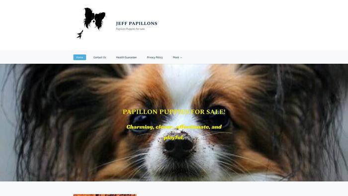 Jeffpapillons.com - Papillon Puppy Scam Review