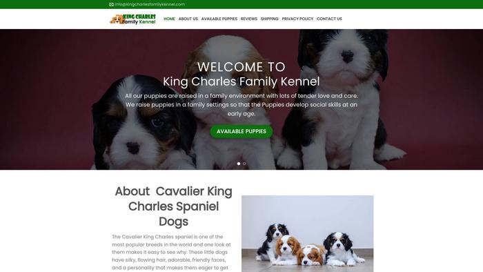 Kingcharlesfamilykennel.com - Cavalier King Charles Spaniel Puppy Scam Review