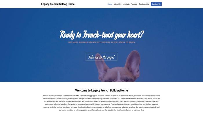 Legacyfrenchbulldoghome.com - French Bulldog Puppy Scam Review