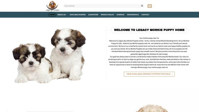 Legacymorkies.com - Yorkshire Terrier Puppy Scam Review