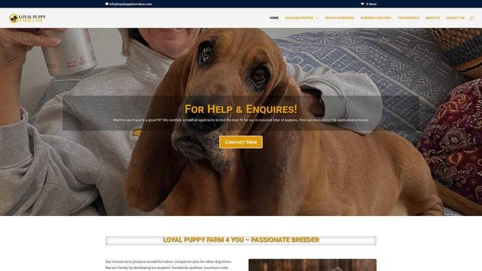 Loyalpuppyfarm4you.com - Bassethound Puppy Scam Review