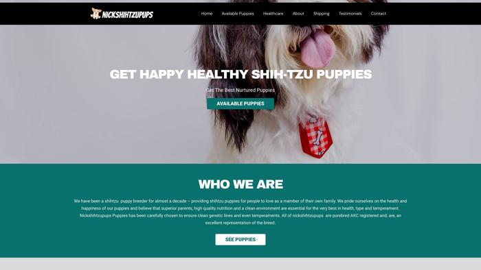 Nickshihtzupups.com - Shihtzu Puppy Scam Review