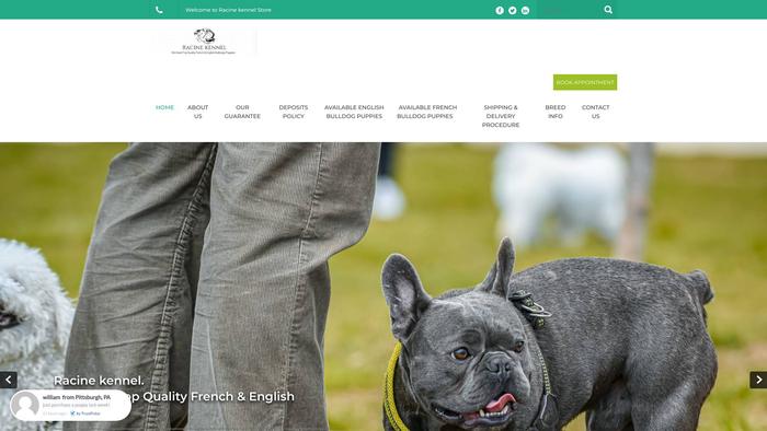 Racinekennel.store - French Bulldog Puppy Scam Review