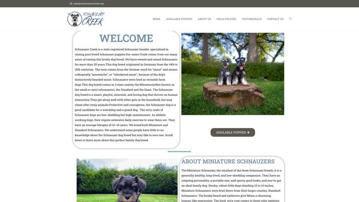 Schnauzerscreek.com - Schnauzer Puppy Scam Review