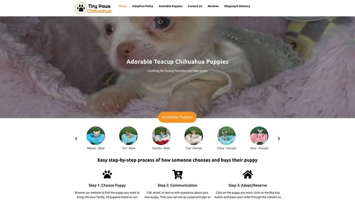 Tinypawschihuahuahome.com - Chihuahua Puppy Scam Review